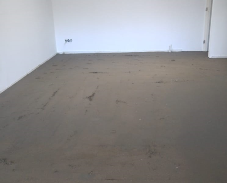 Zandcementdekvloer